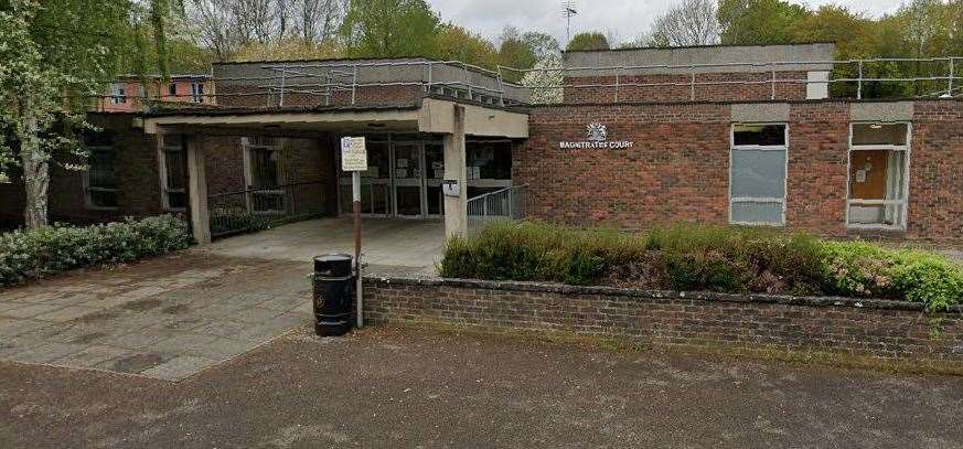 Tompsett appeared at Sevenoaks Magistrates' Court. Picture: Google Maps