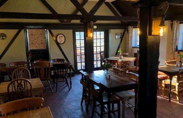 This dining area is a more recent extension to the pub but it wasn't in use during our visit, though I'm assured it comes into its own on a Sunday lunchtime