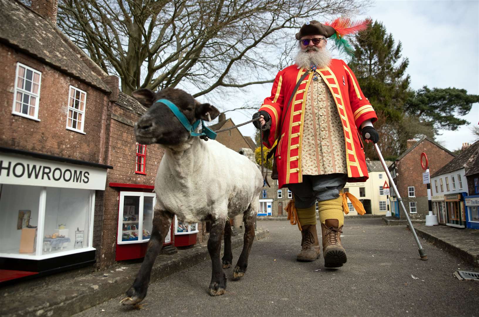 Chris Brown was made a honorary freeman of Wimborne in 2018 (Chris Brown/PA)