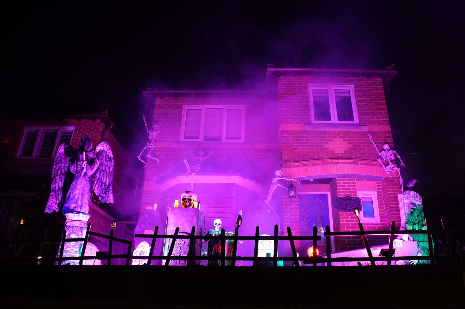 Halloween continued to surge in popularity (Gareth Fuller/PA)