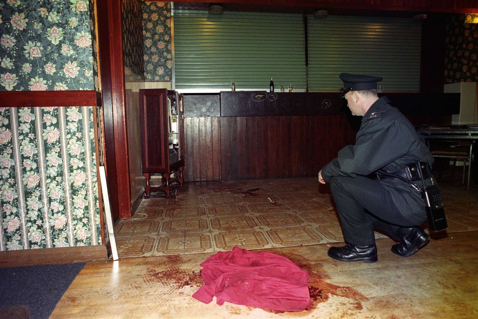 The Rising Sun Bar in Greysteel, Co Londonderry after Loyalist gunmen killed eight people and wounded 19 in 1993 (Martin McCullough/PA)