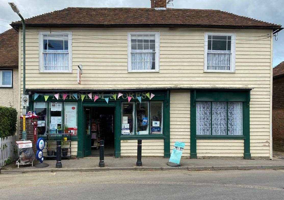 Mersham Stores and Post Office will close on Sunday, leaving the village without a shop