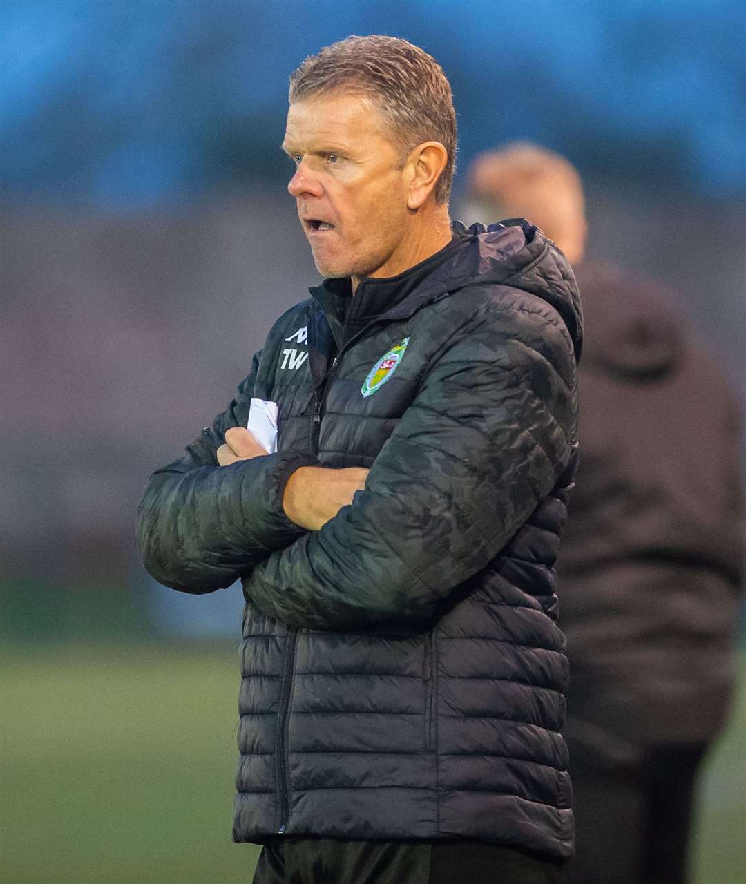 Ashford United manager Tommy Warrilow. Picture: Ian Scammell