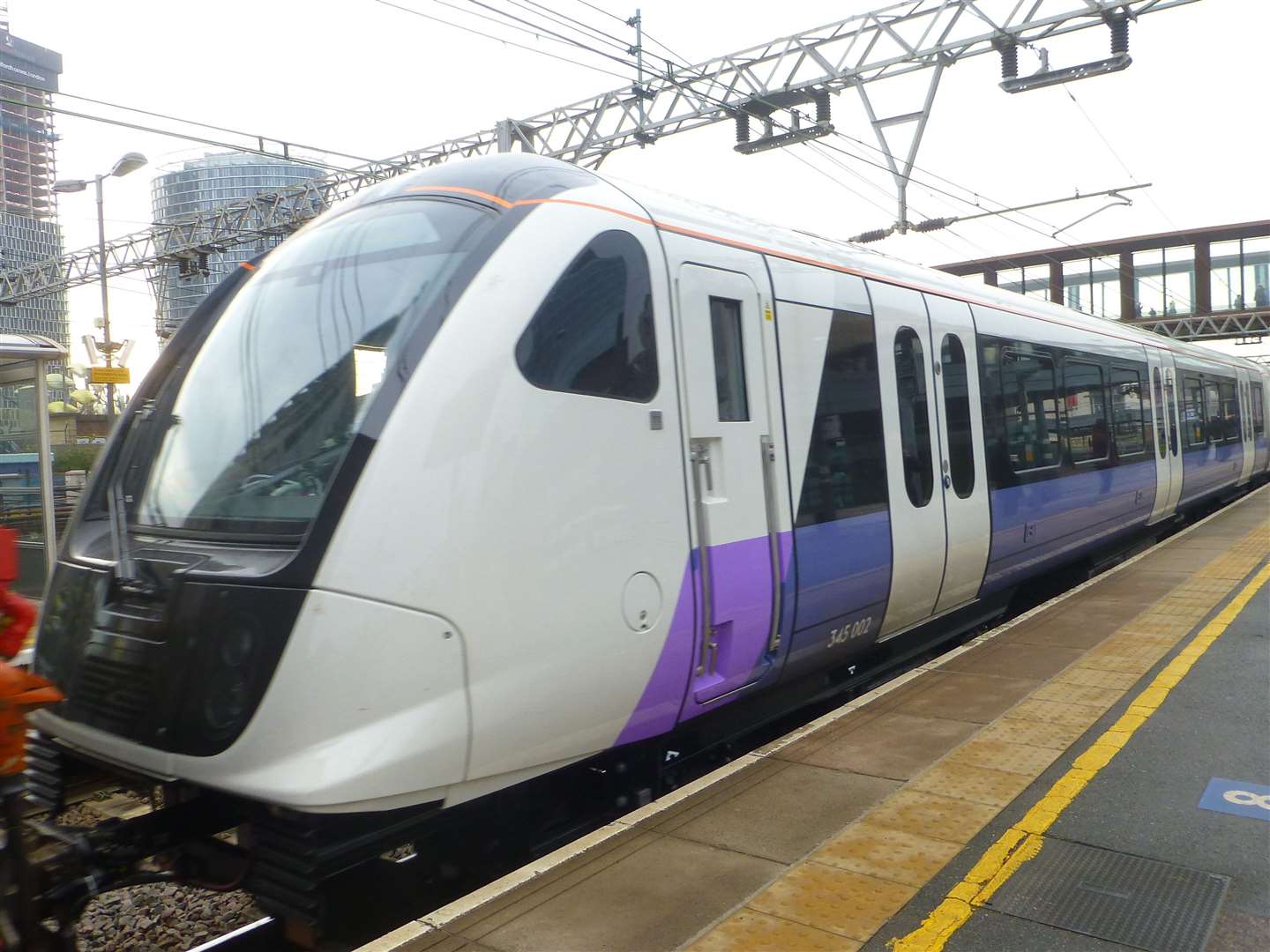 Crossrail trains will depart from Abbey Wood, near Dartford from today.