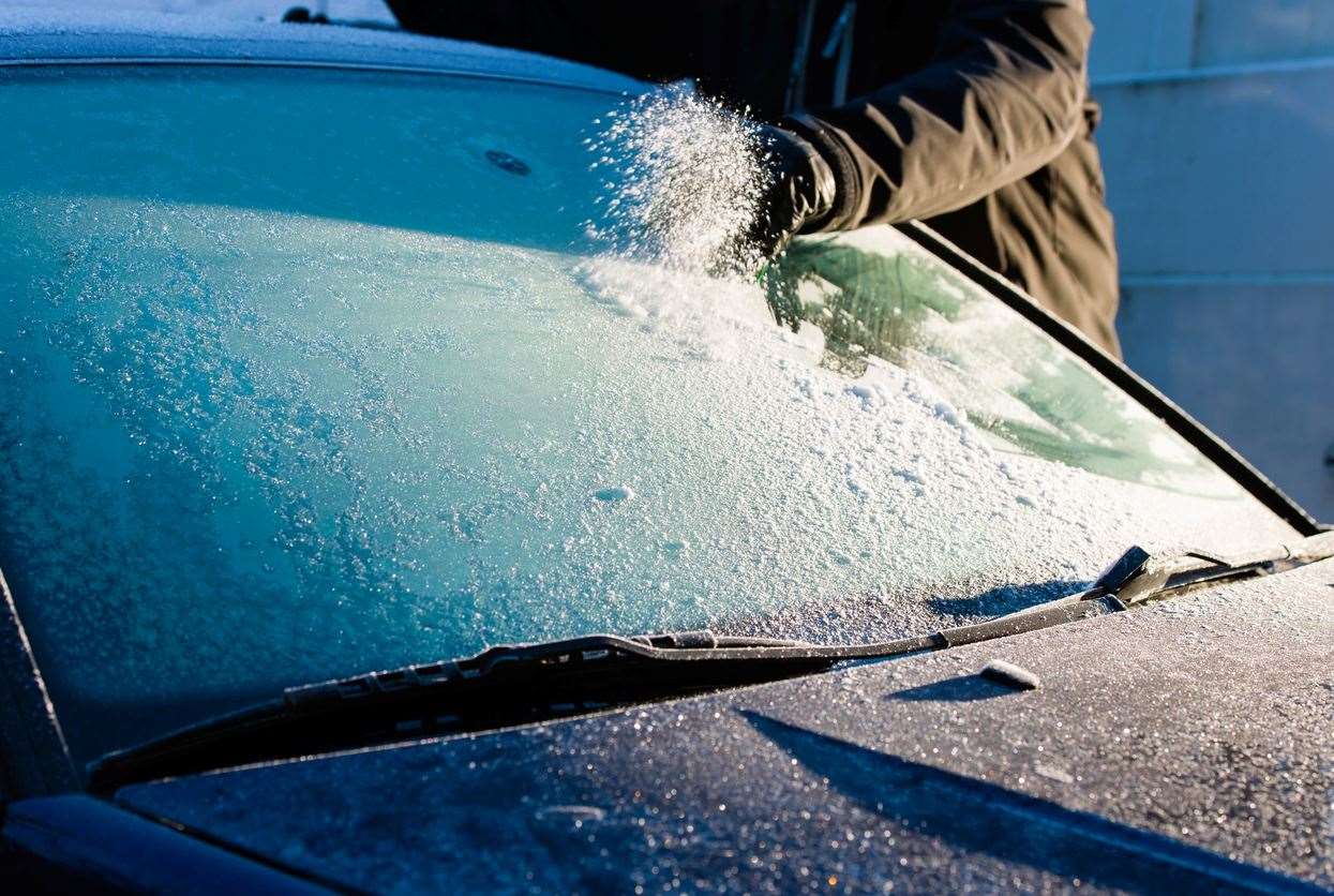 Snow may fall on Wednesday according to the Met Office