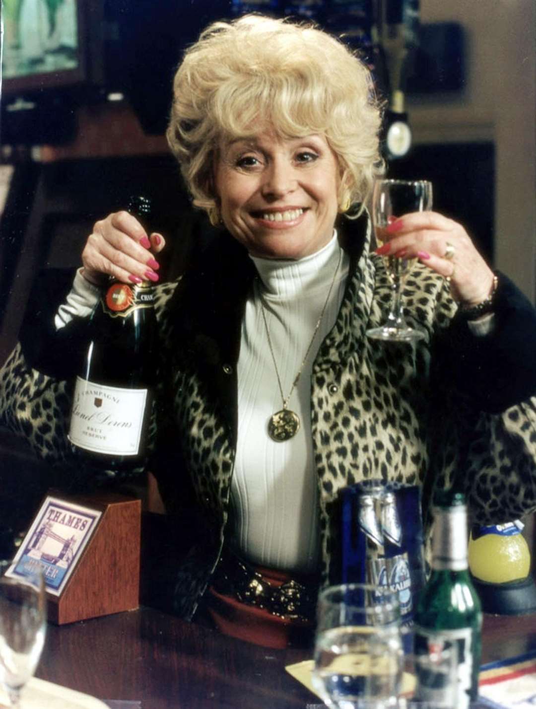 Dame Barbara Windsor, one of the nation’s most beloved actresses known for her roles in the Carry On films and BBC soap EastEnders, has died aged 83 (BBC/PA)