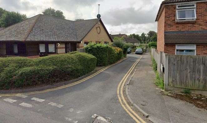 Police swooped on Cornwall Gardens in Canterbury after a man was reportedly threatened with a gun. Picture: Google Street View