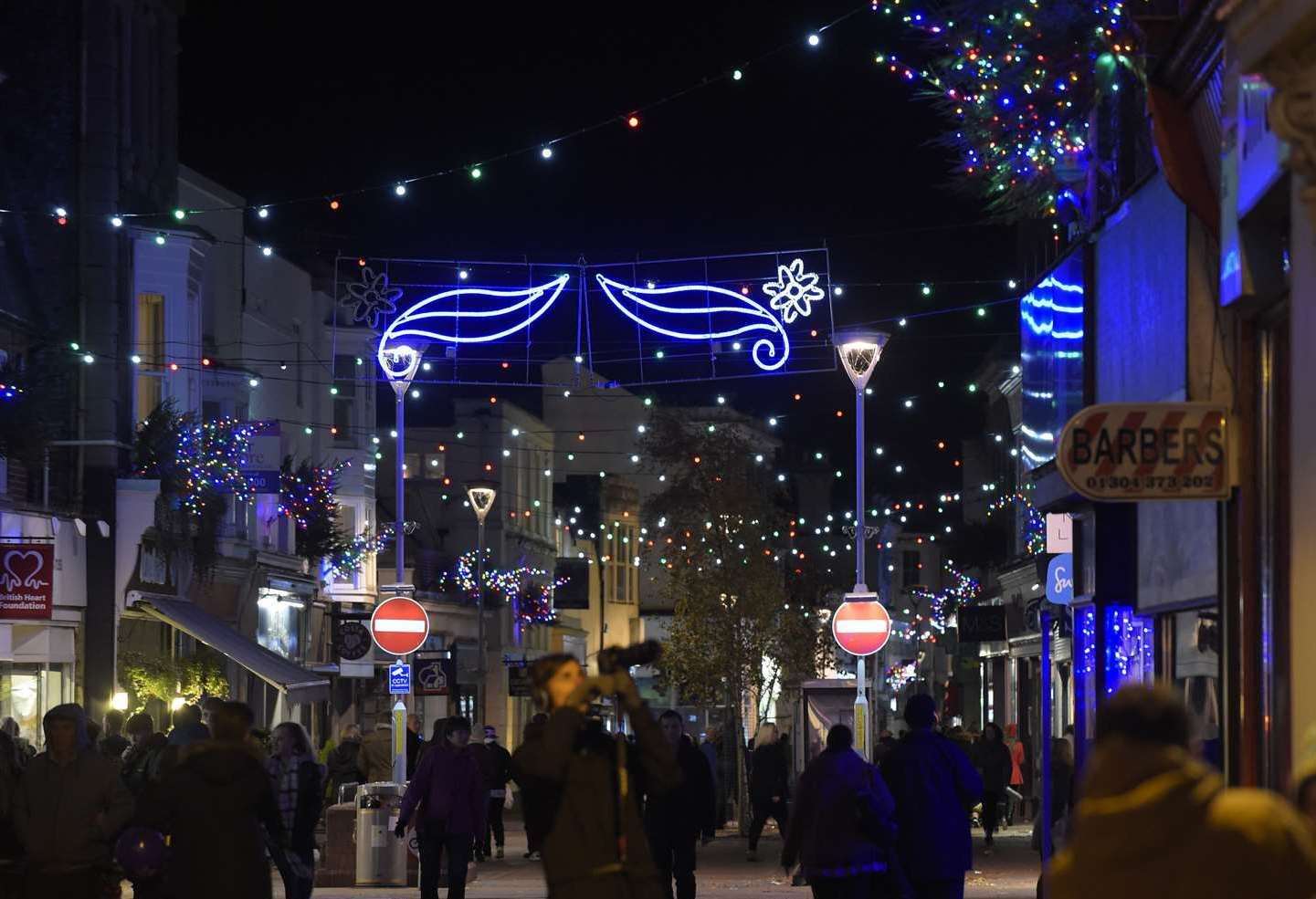 The Christmas Lights switch-on in Deal was due to take place on Saturday. Picture: Deal and Walmer Chamber of Trade