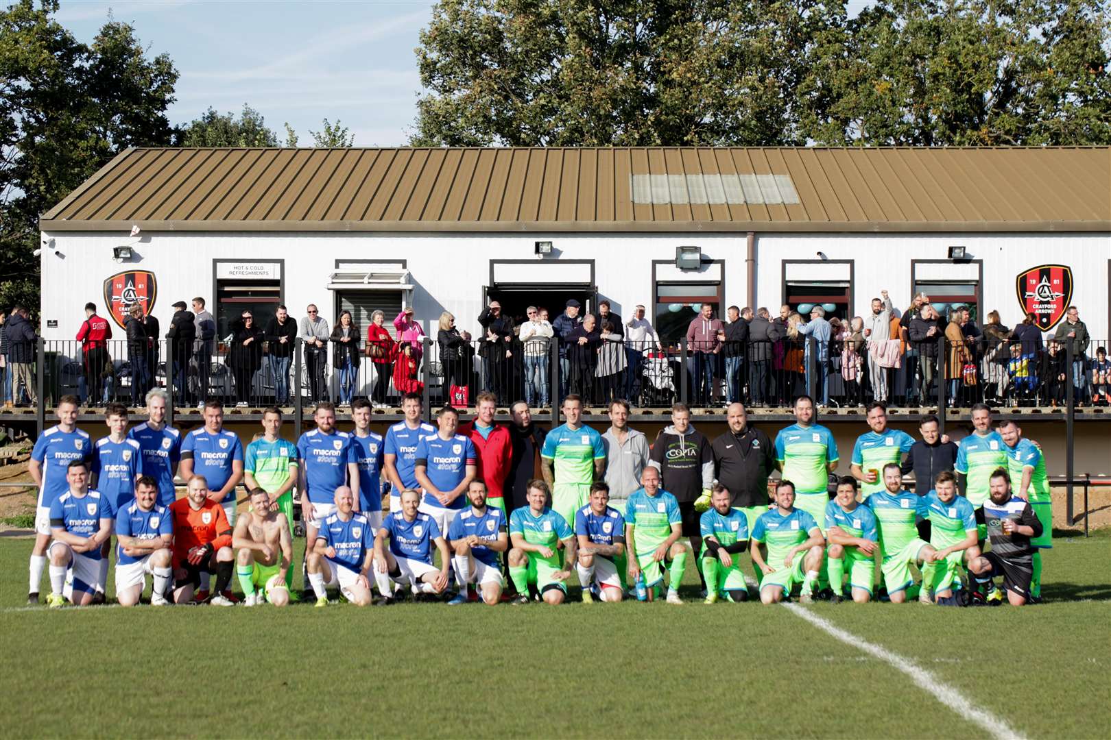 Shane and Ian Hoyle helped raise £15,500 for the air ambulance in memory of their brother Andy and his son Joshua, who were killed in a car crash in Frant. Picture: Shane Hoyle