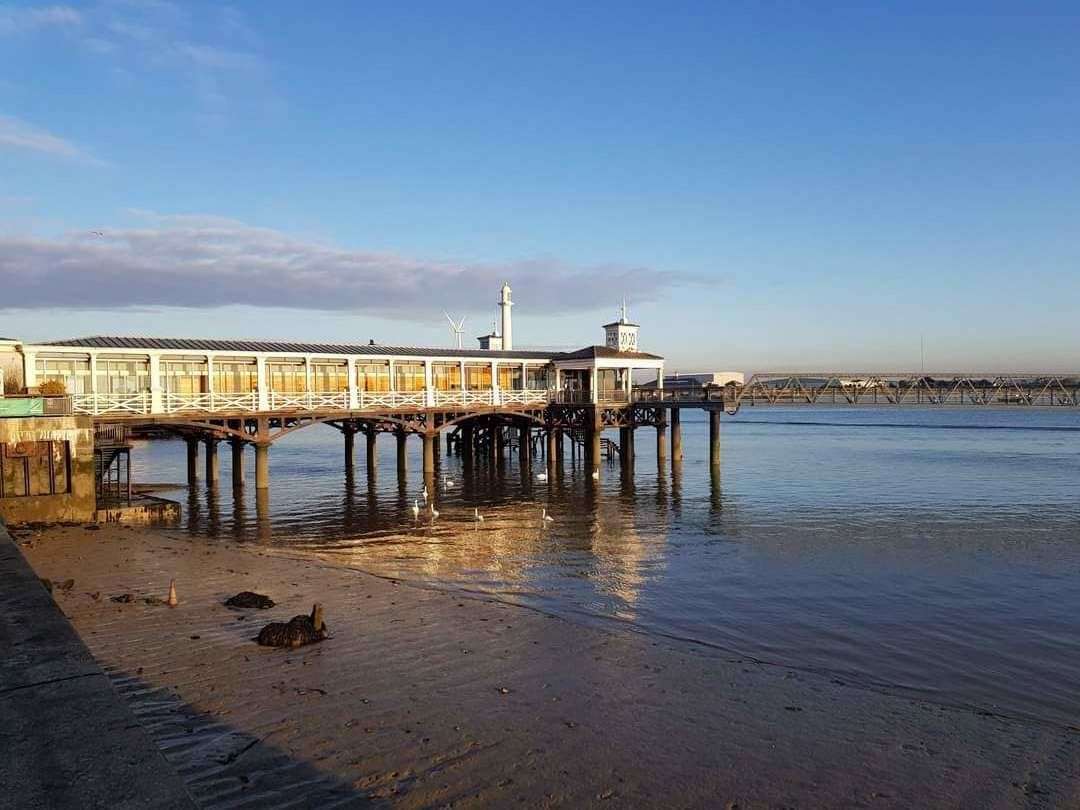 The pier has been sold to Thames Clippers. Picture: Gravesham Borough Council