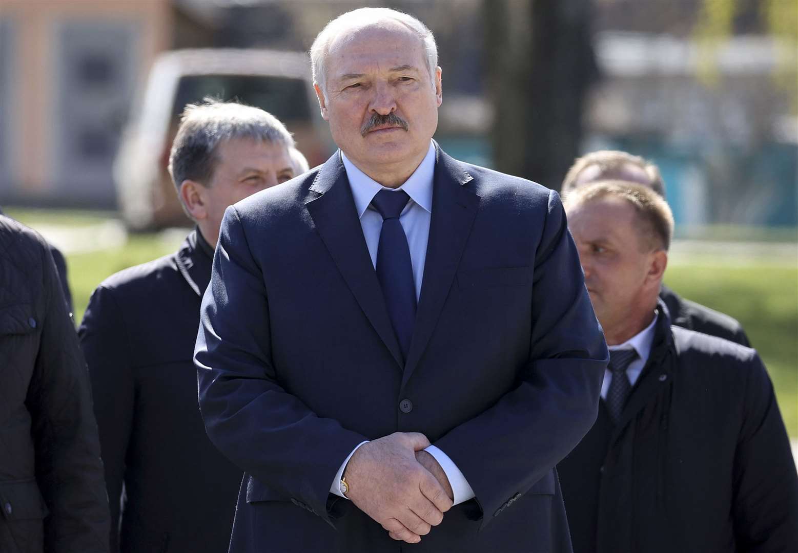 President of Belarus Alexander Lukashenko has been warned there will be ‘consequences’ following the arrest of journalist Roman Protasevich (Sergei Sheleg/BelTA Pool Photo via AP)