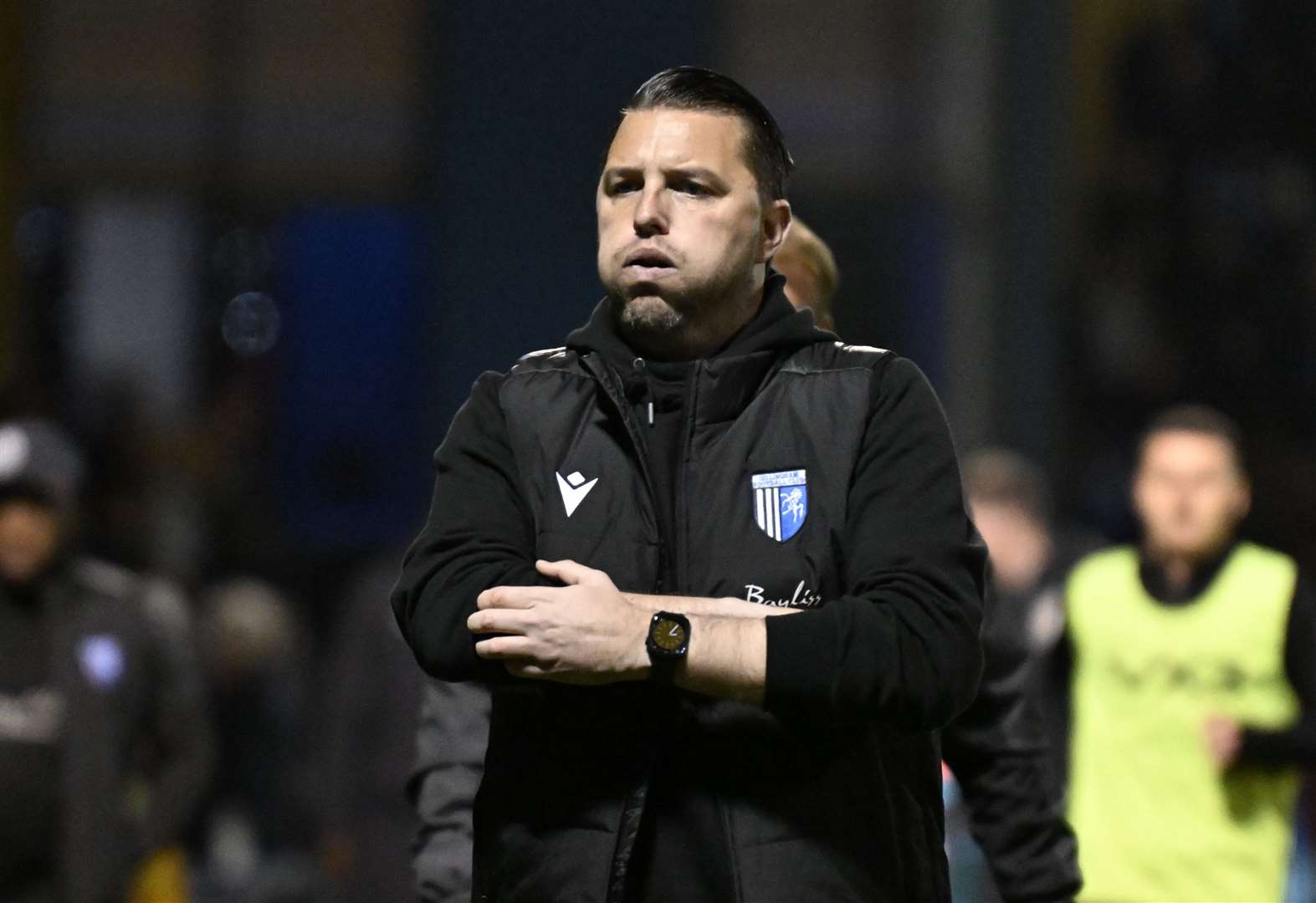 Manager Mark Bonner has been beset by injury problems at Gillingham since the summer Picture: Barry Goodwin