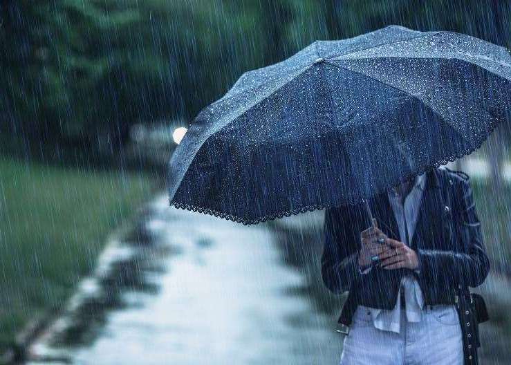 Heavy rain and thunderstorms is expected throughout the county today. Picture: Stock image