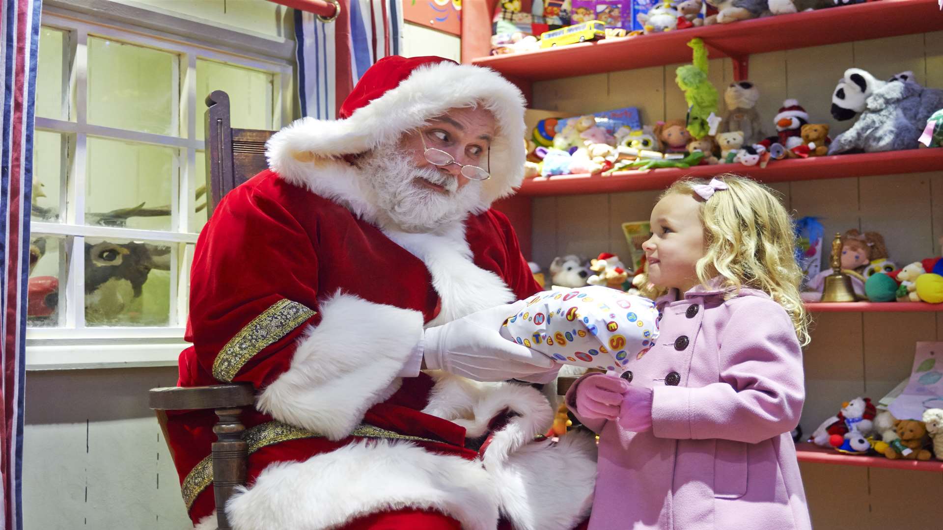 Meet Santa at Drusillas this weekend