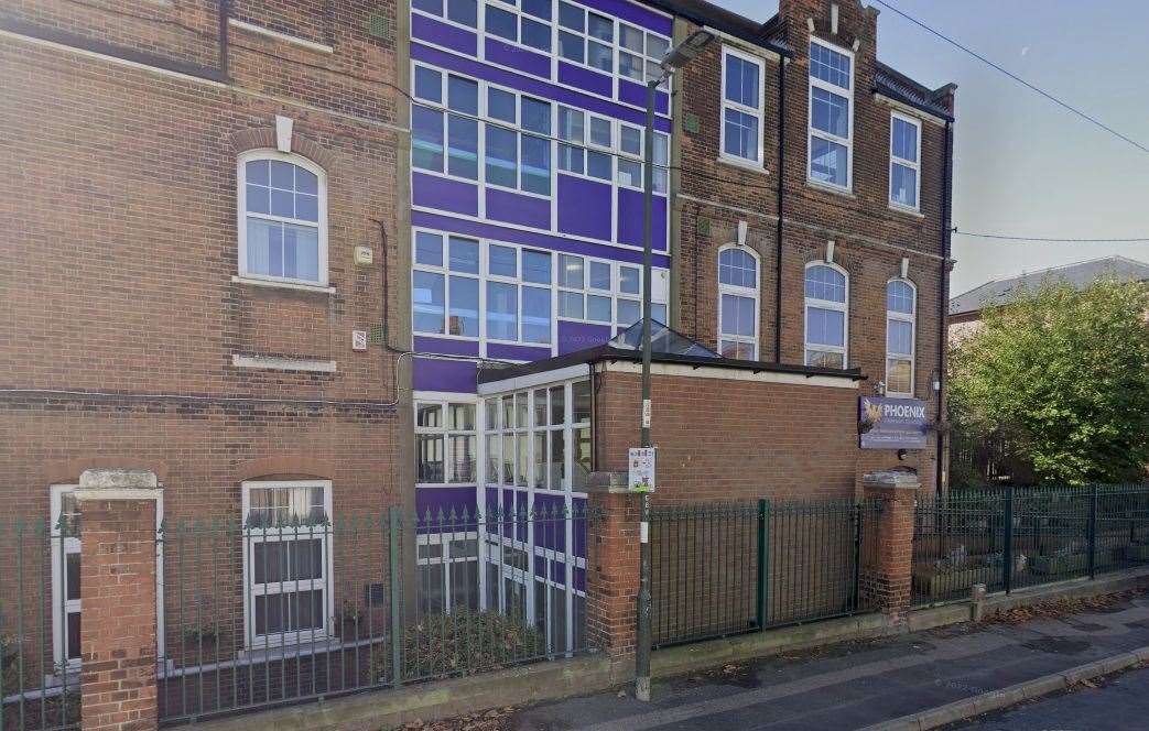 Phoenix Primary School had to instigate its lockdown procedure. Picture: Google Maps