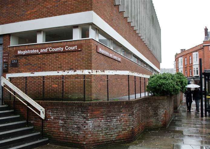 Lee Tregaskes appeared at Margate Magistrates' Court. Stock picture