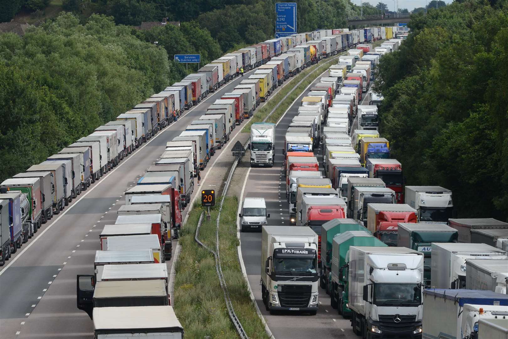 Operation Stack caused chaos on Kent's roads in 2015 and there are fears it could become a regular sight after Brexit