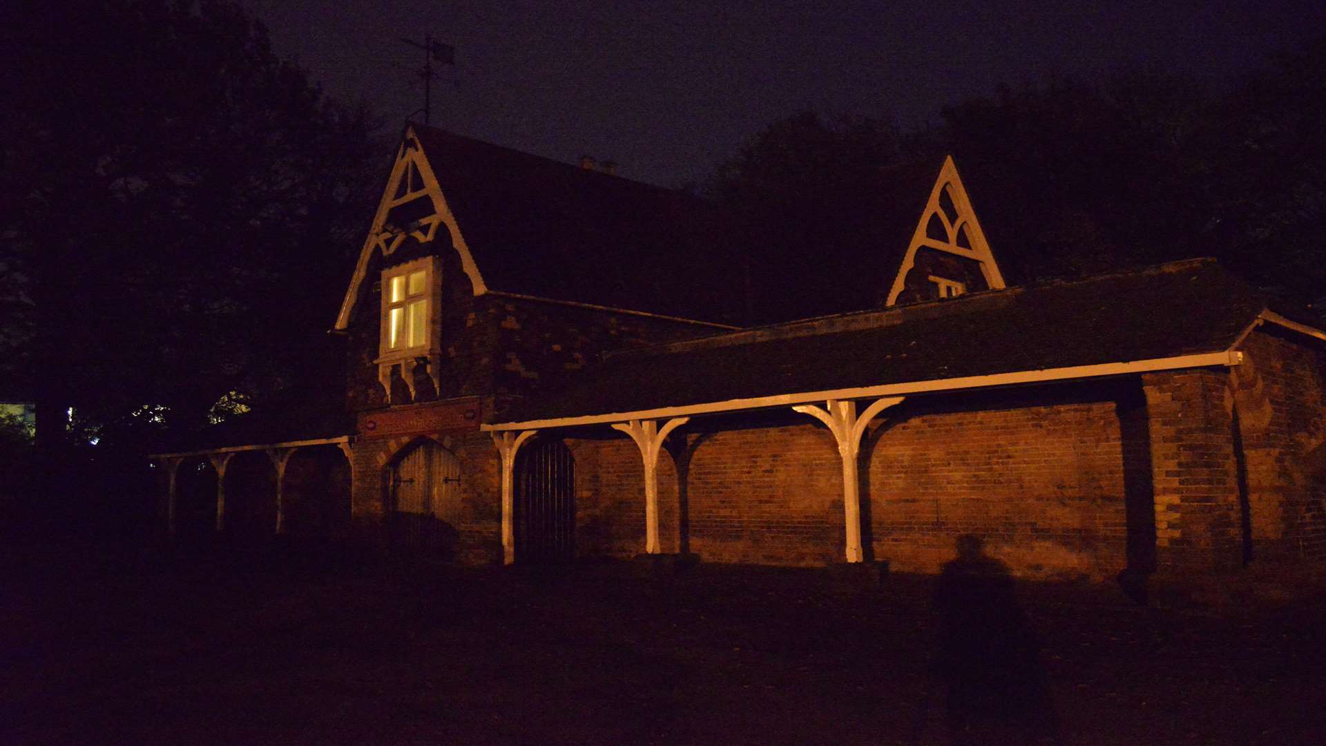 The Faversham Rugby Club building which has been the target for vandals.