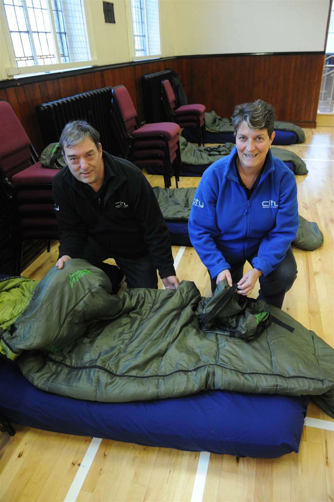 Sanctuary Community Centre, Wilfred Street, Gravesend.Volunteers Lorna and Stephen Nolan.Picture: Steve Crispe FM4185857 (6823836)