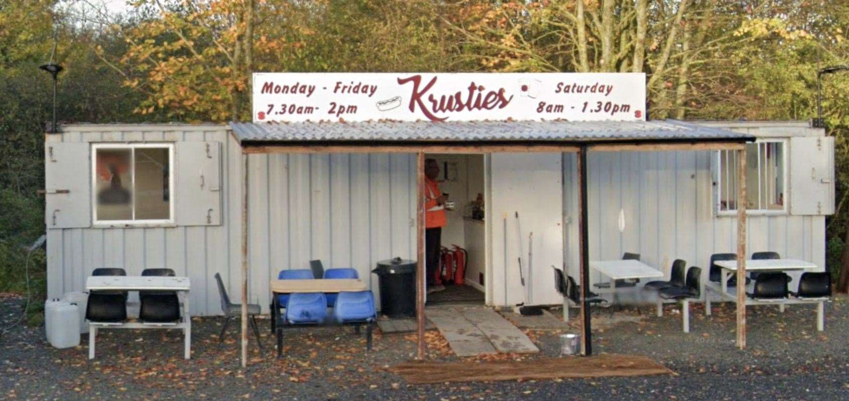 Krusties Cafe off the A260 in Adisham, near Canterbury. Picture: Google