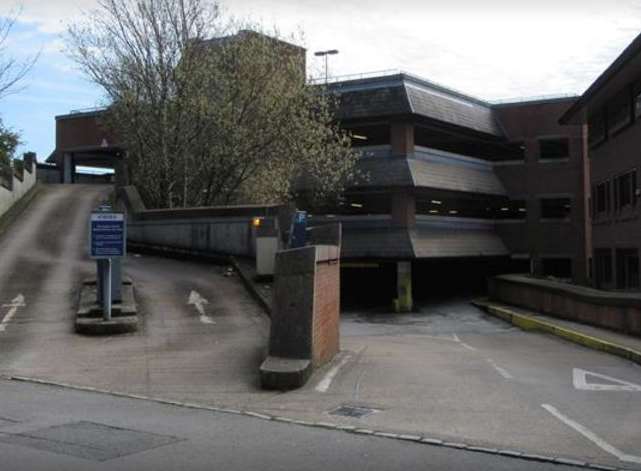 The Torrington car park