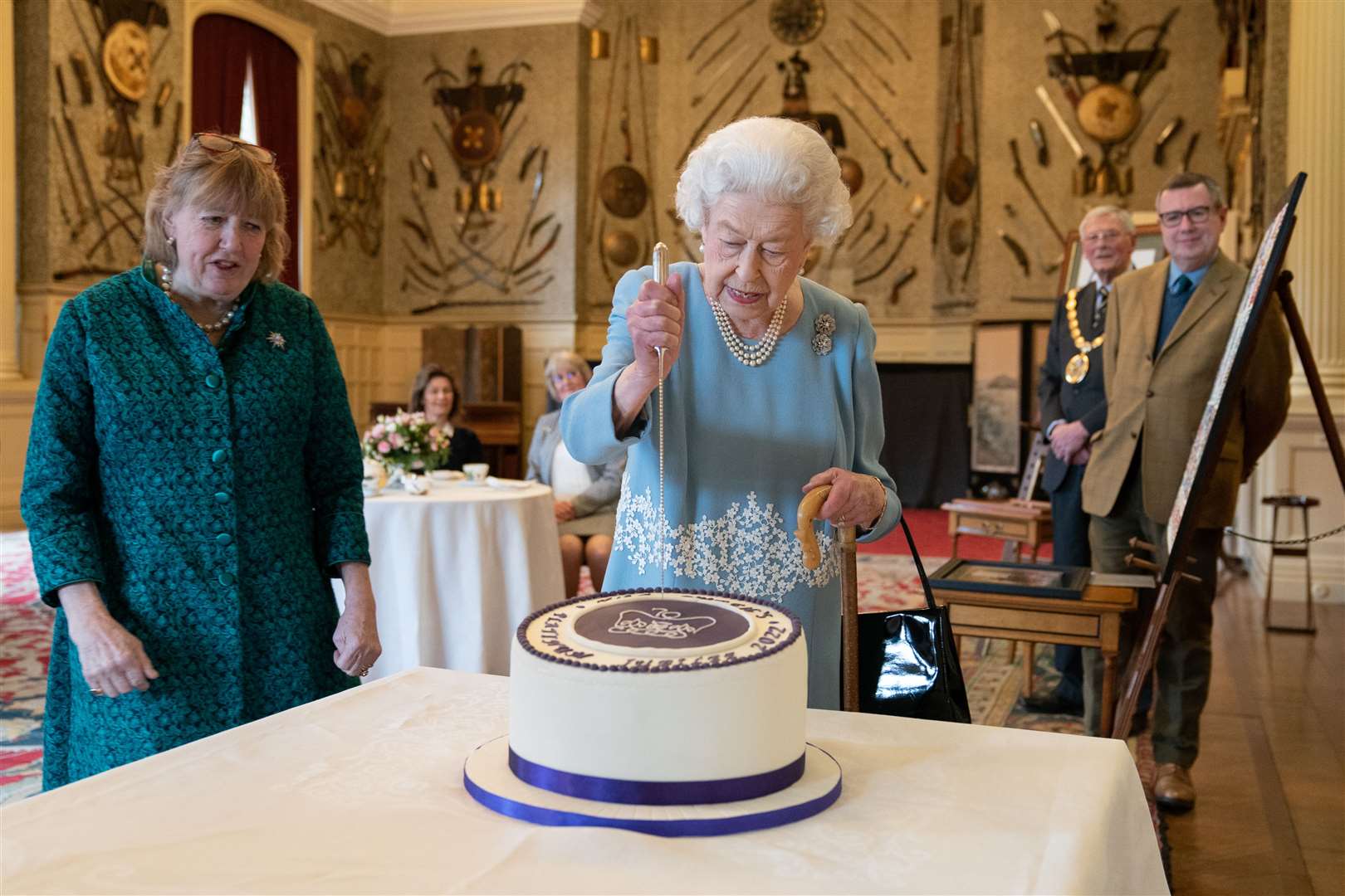 The Queen no longer carries out overseas tours (Joe Giddens/PA)