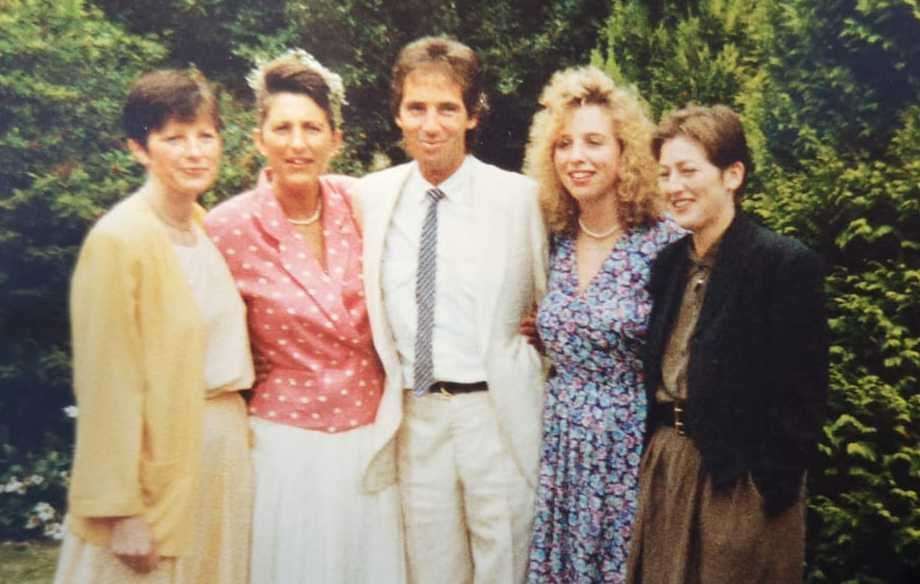 From l to r: Jane, Philippa, Simon, Lou and Cathy