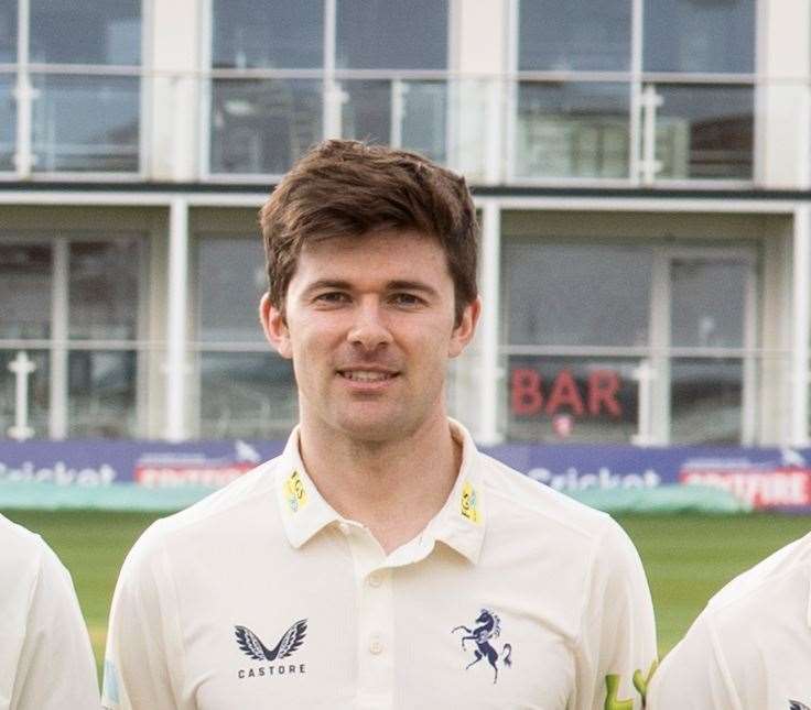 Kent’s Marcus O’Riordan will also be part of the travelling MCC party. Picture: Ady Kerry