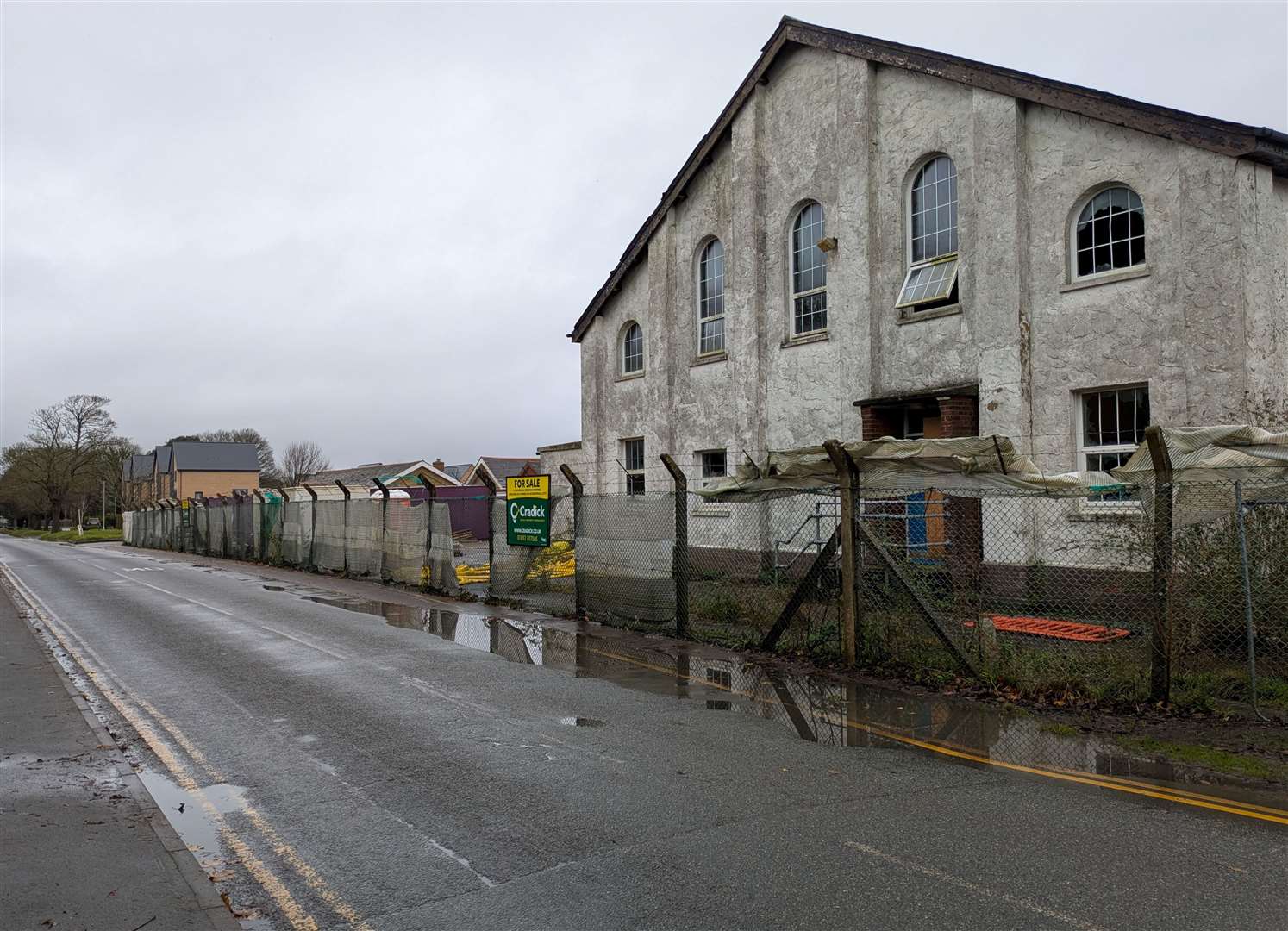 The site in Cheriton, Folkestone was acquired by Taylor Wimpey in 2015. Picture: KMG