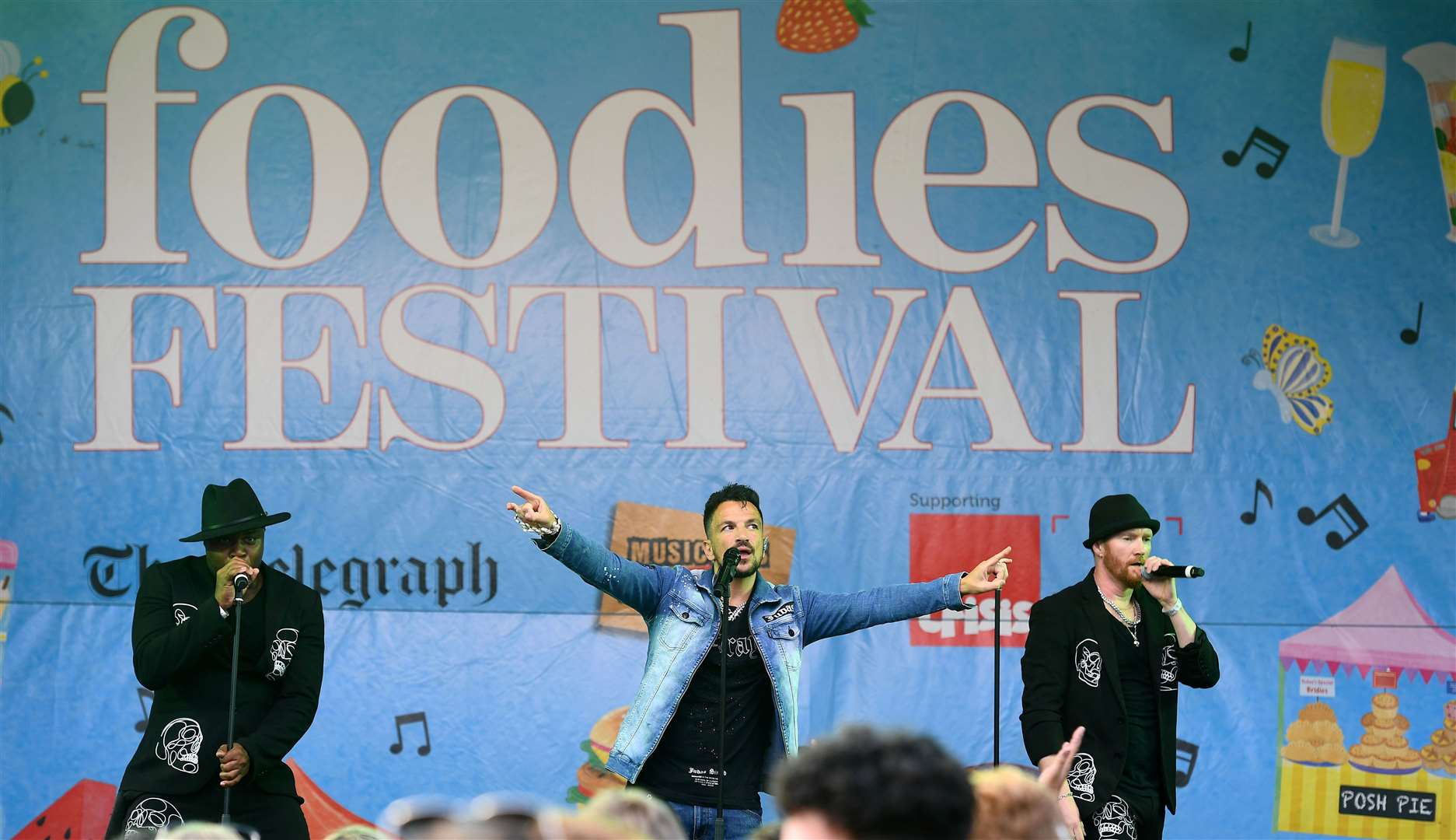Peter Andre will perform and cook on stage at the festival. Picture: Foodies Festival