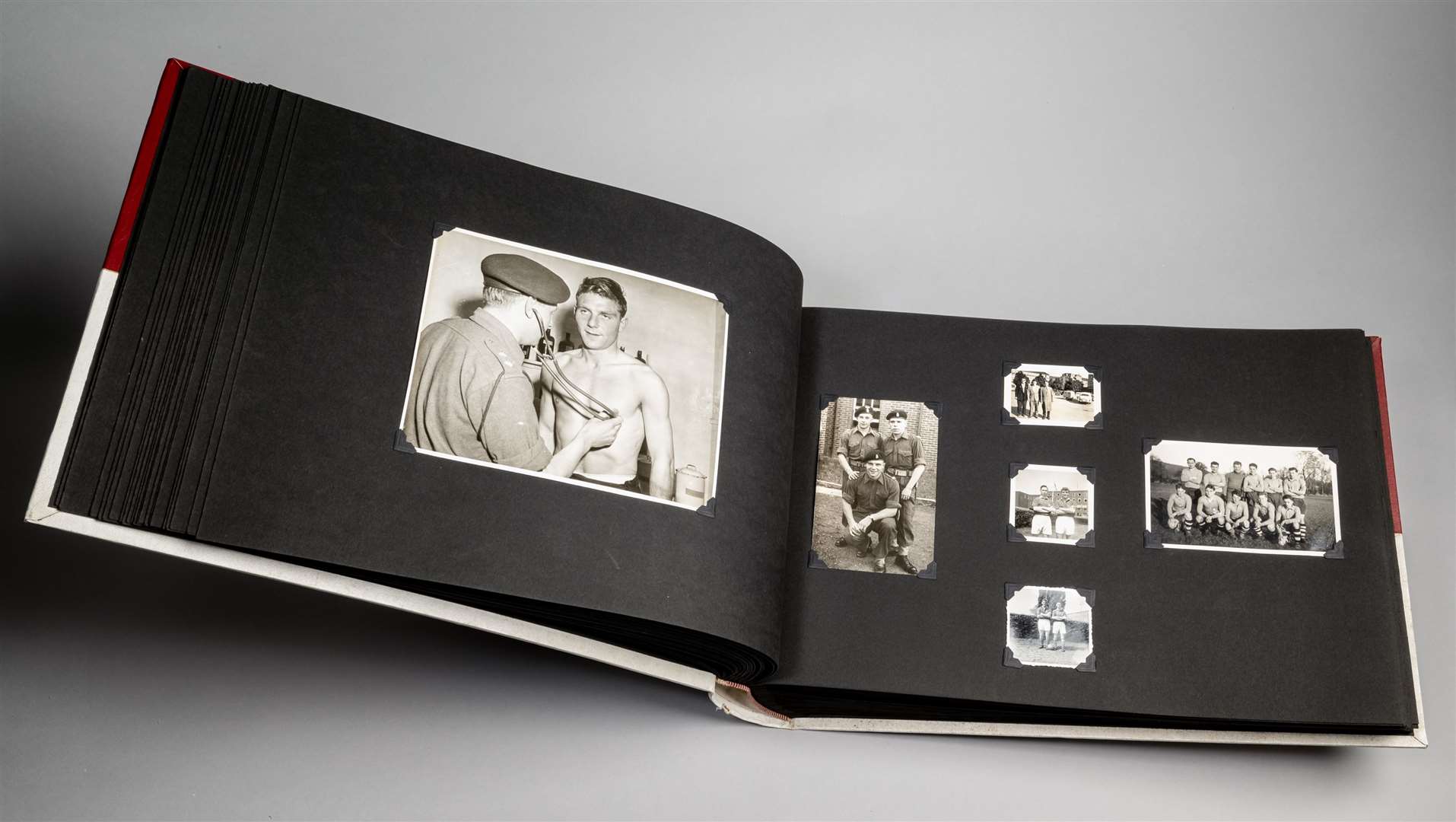 Duncan Edwards’ family photo album (Graham Budd Auctions/PA)