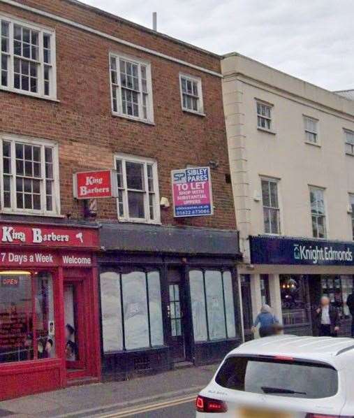 The business premises in King Street will be converted to an HMO on the upper floors. Pic Google