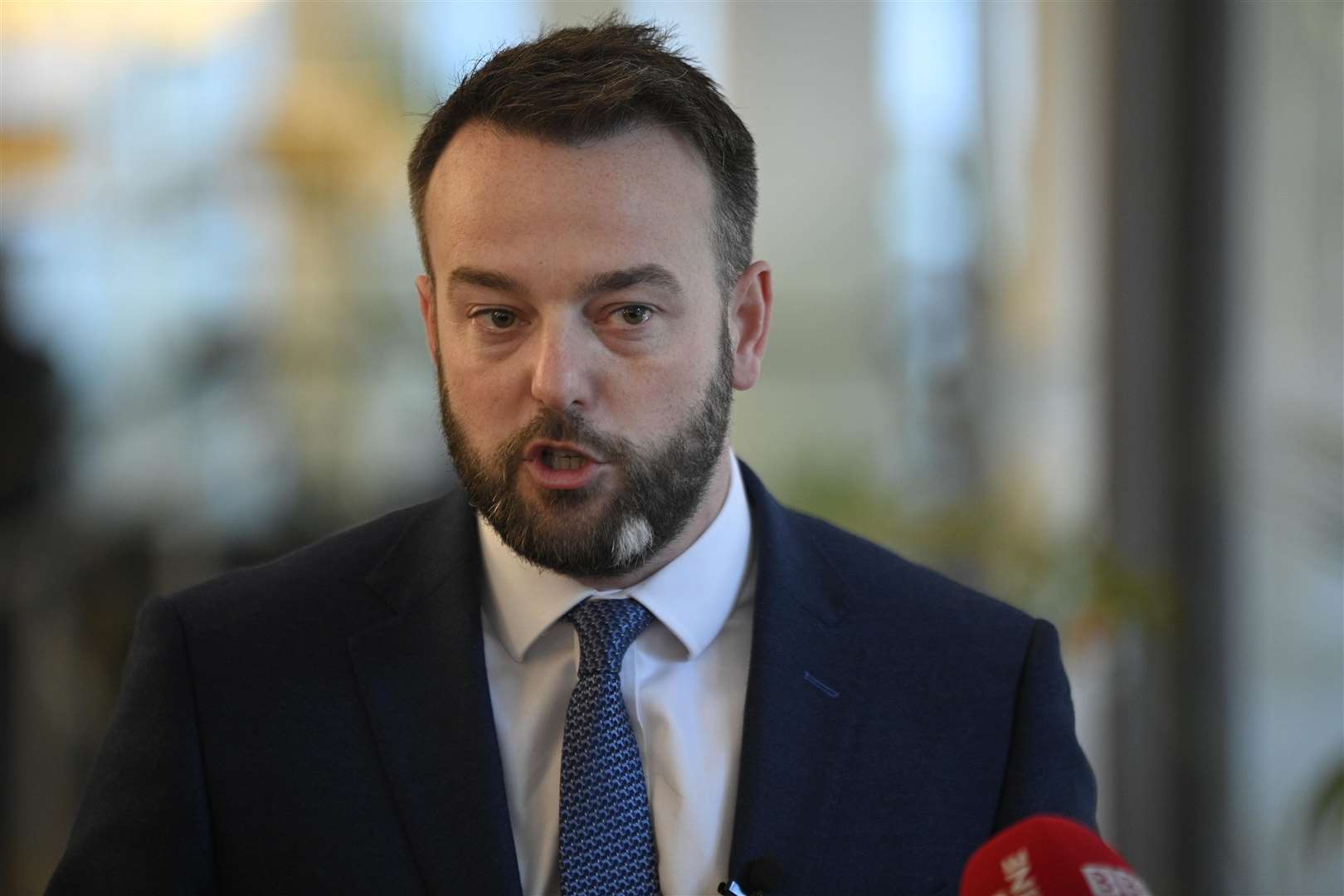 SDLP leader Colum Eastwood said he believes violence is being orchestrated in protest against the Northern Ireland Protocol (Mark Marlow/PA)