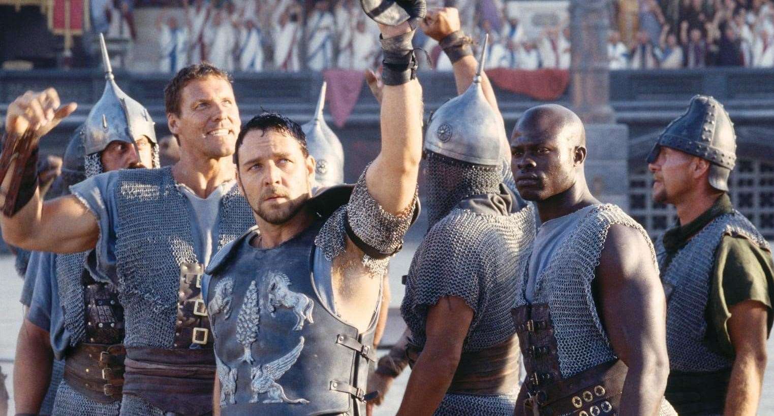 Gladiator was directed by Ridley Scott and starred Russell Crowe. Picture: DreamWorks Pictures