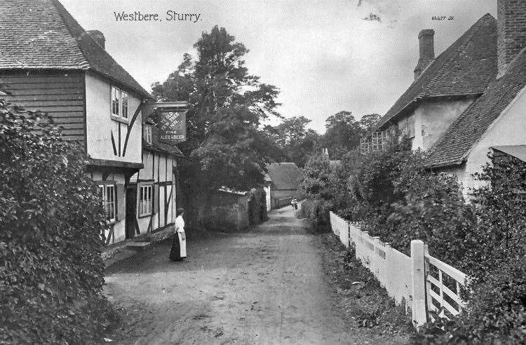Postcard showing the Yew Tree circa 1900. Picture: Rory Kehoe