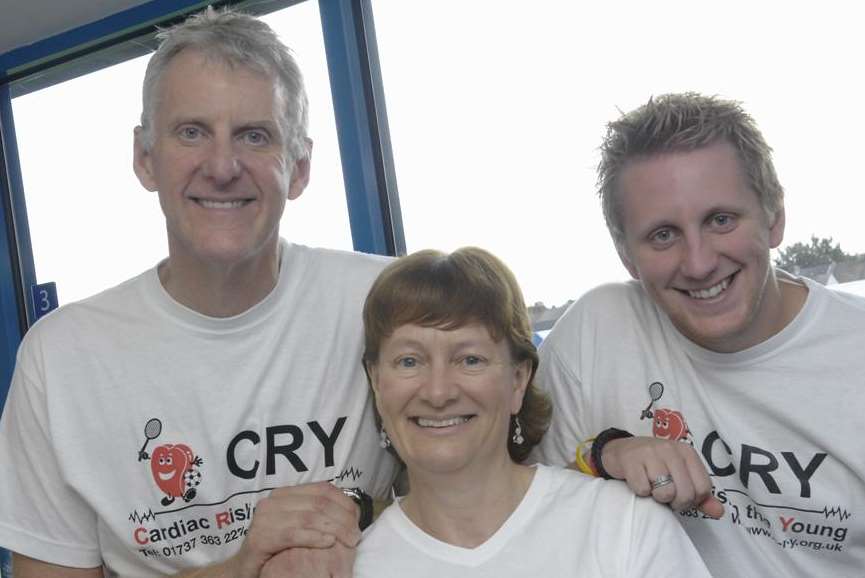 Roger and Janet Maddams with Jack's older brother Rob