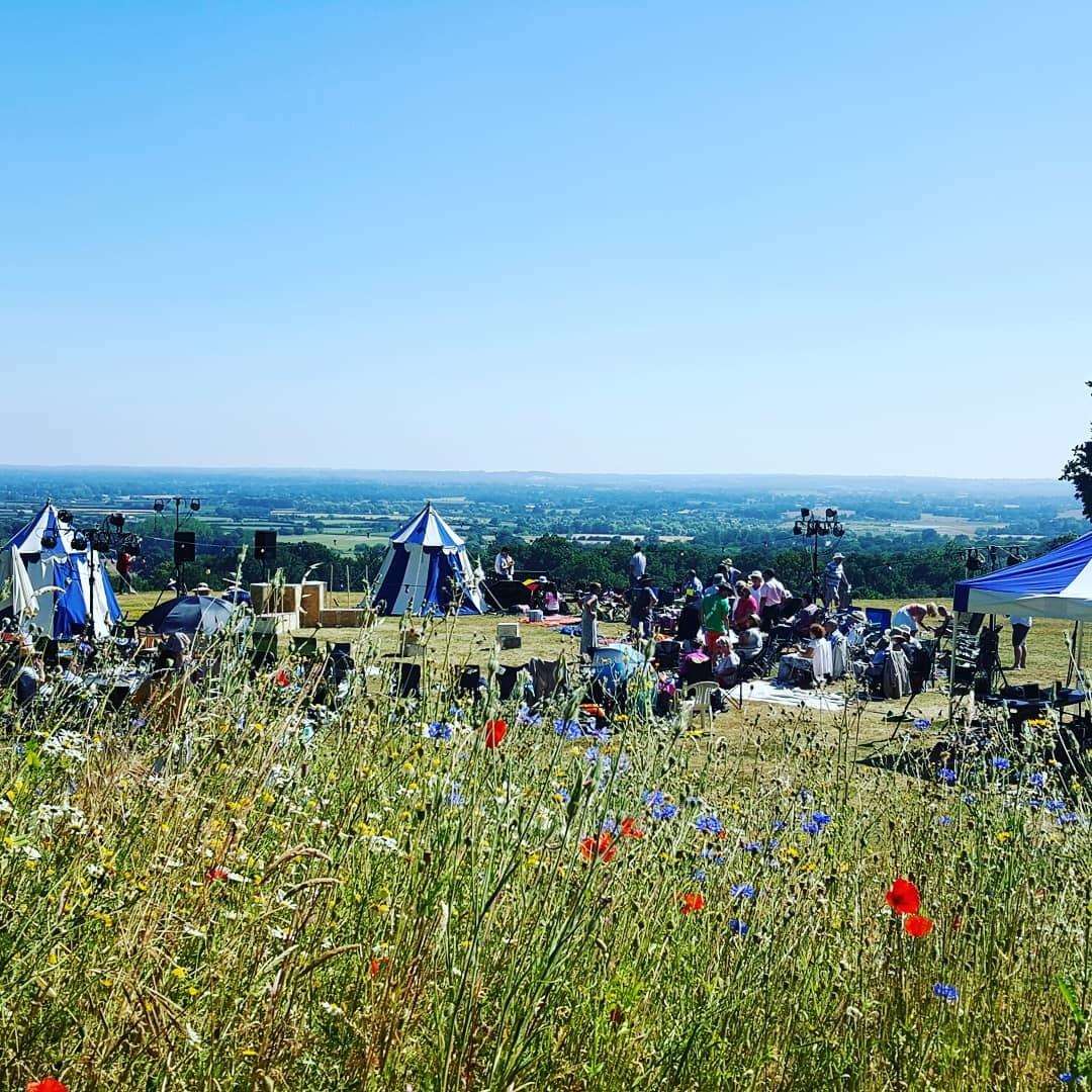 The star of the show? Boughton Monchelsea Place and its view