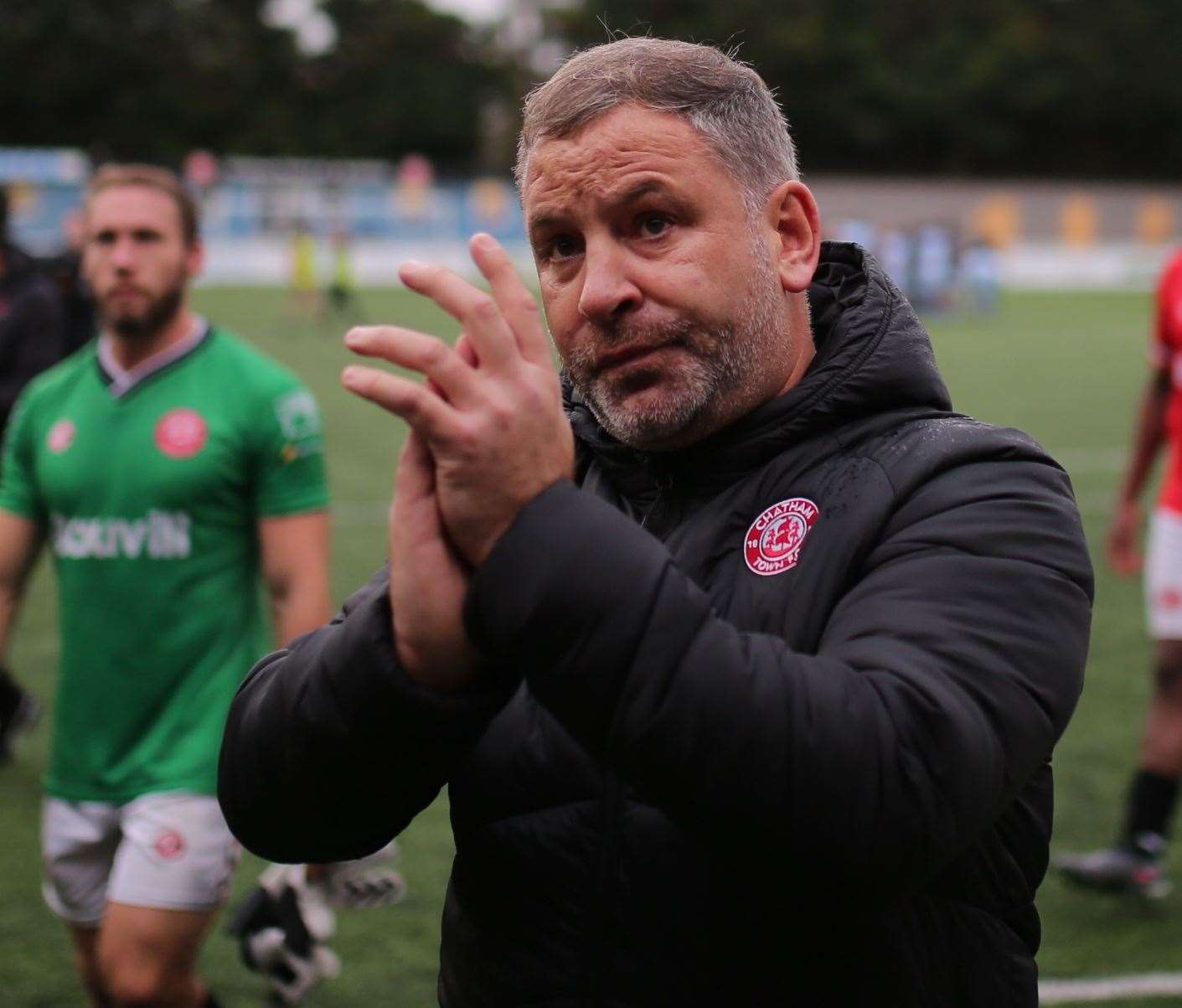 Chatham chairman-boss Kevin Hake. Picture: Max English @max_ePhotos