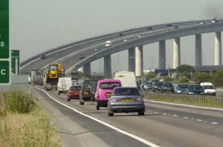 The £100m bridge was opened early in July. Picture: ANDY PAYTON