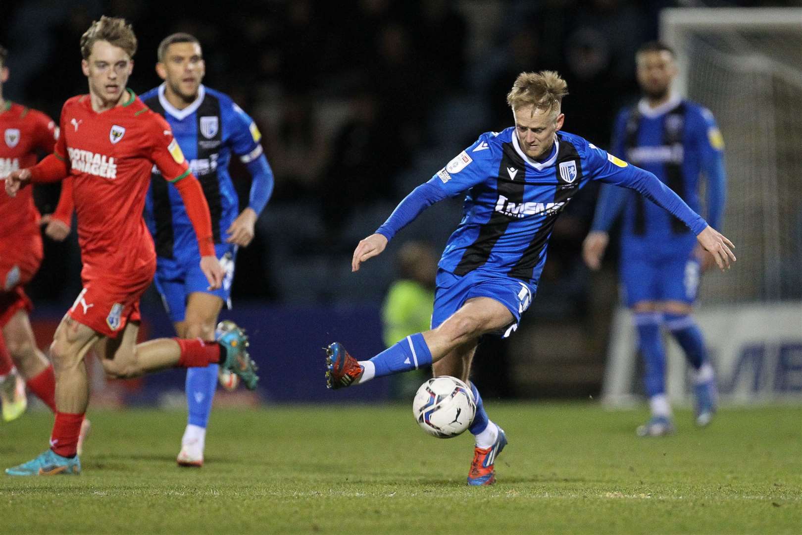 Gillingham will head to Plough Lane to take on Wimbledon in the Carabao Cup days after their meet in the league opener Picture: KPI