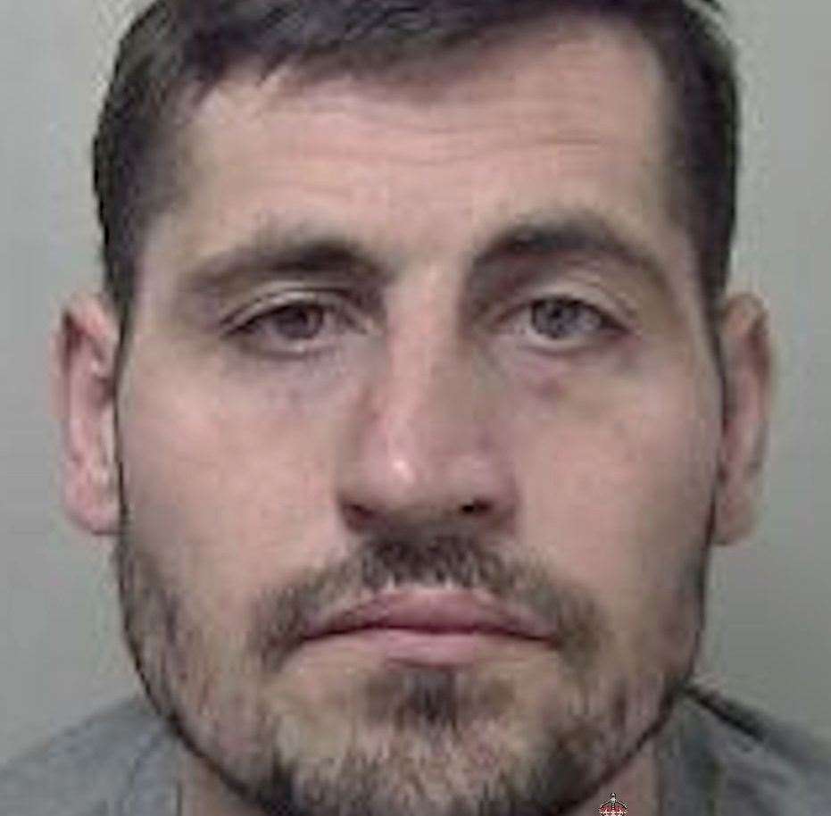 Will Crump was also jailed for the savage attack on their 'vulnerable' victim. Picture: Kent Police