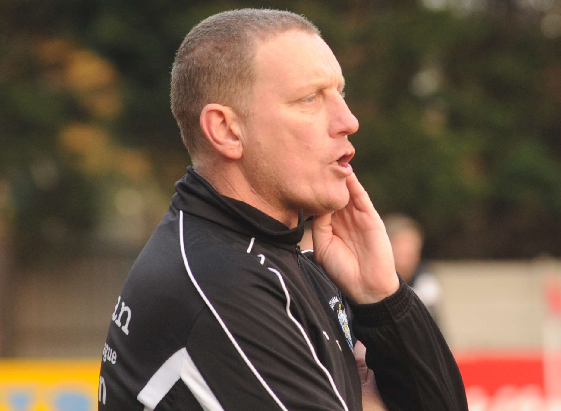 Chatham manager Paul Piggott. Picture: Steve Crispe