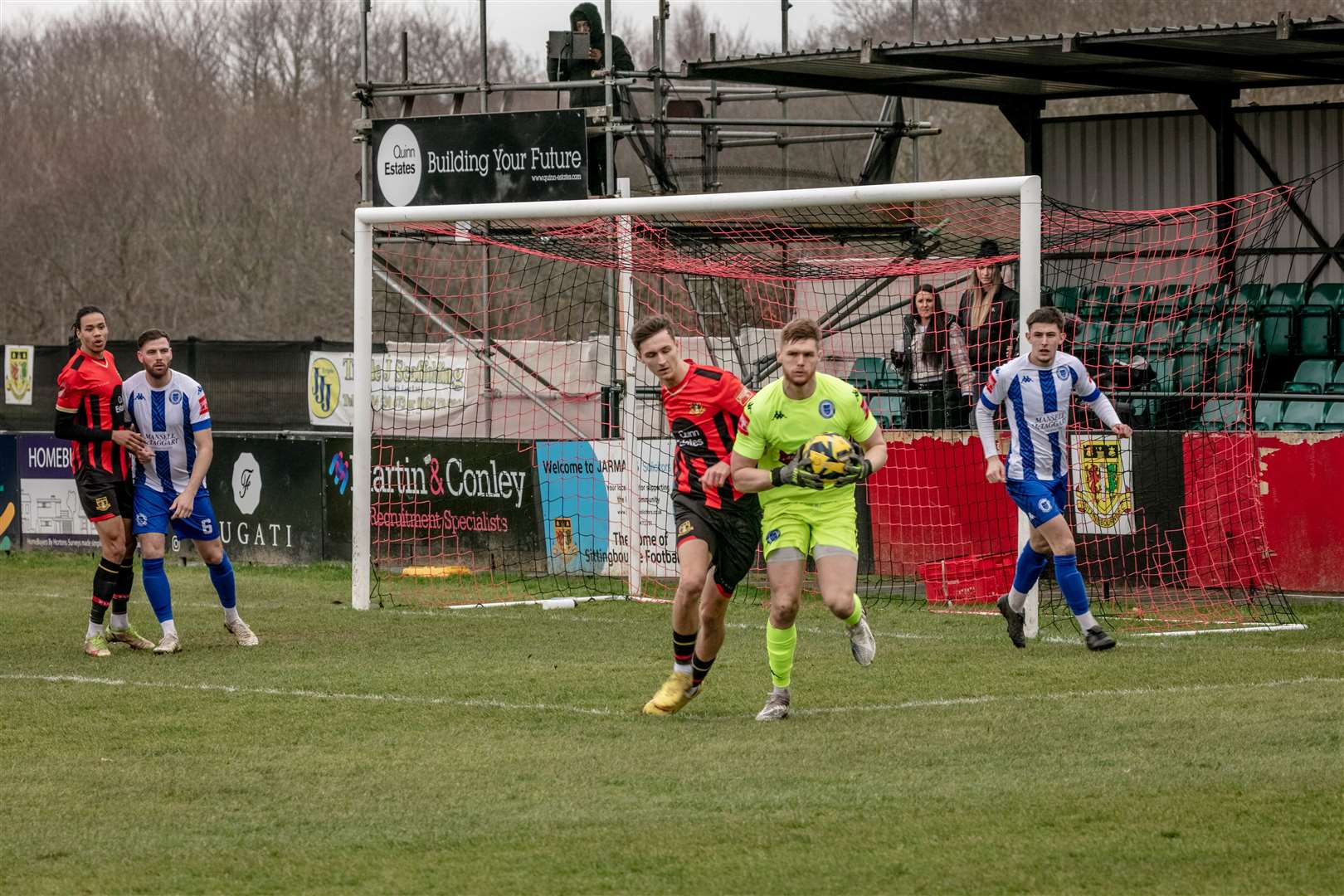 Sittingbourne have now won two in a row at Woodstock Park Picture: Glen Smith