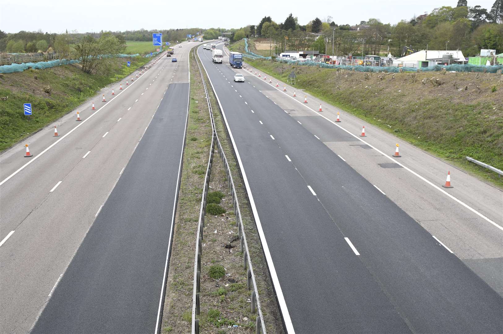 Junction 10A under construction. Picture: Barry Goodwin