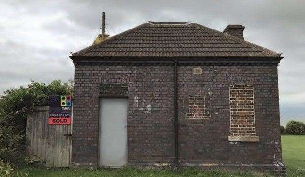 The cable hut in Dumpton Gap, Broadstairs. Picture: Lefa Property