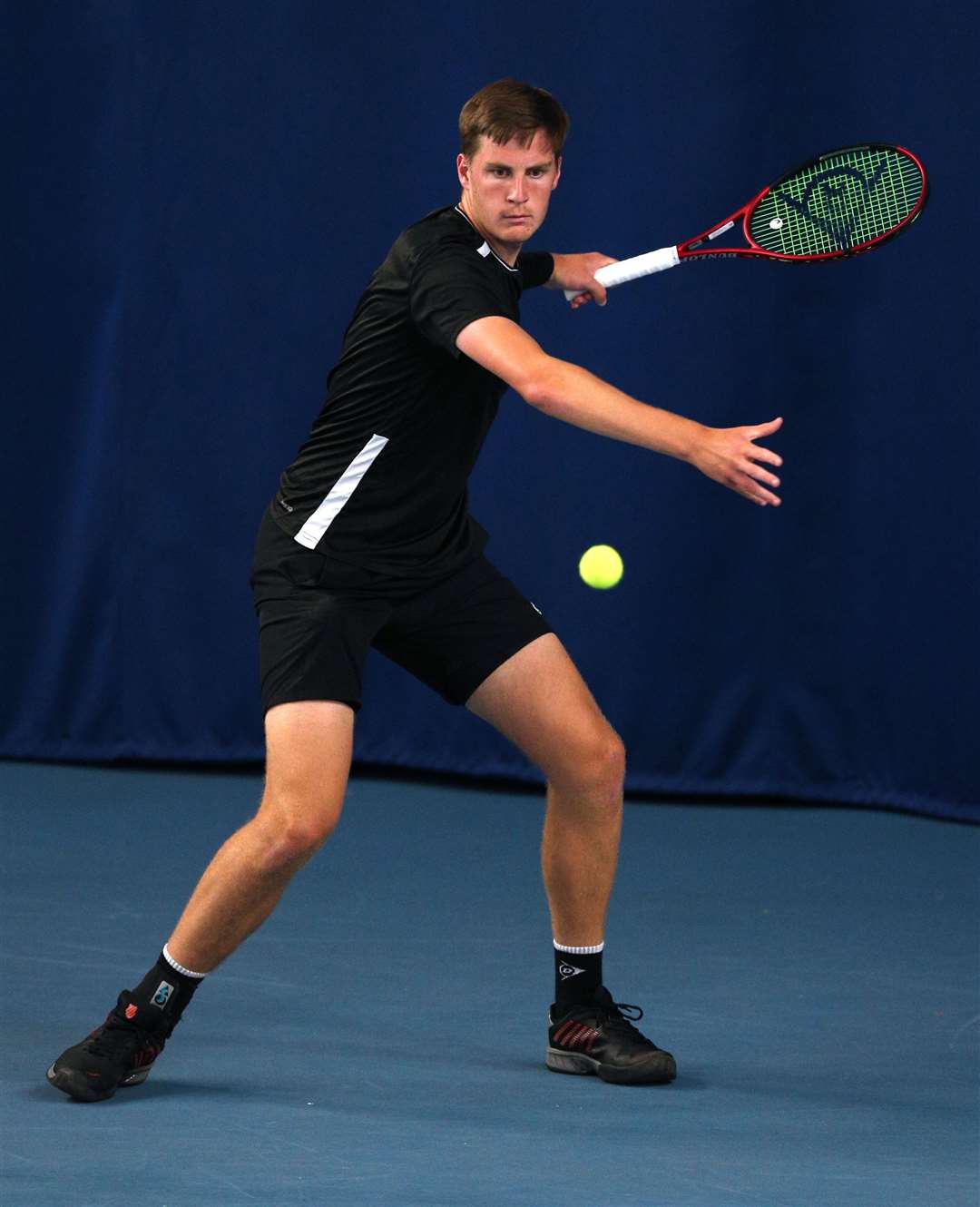 Henry Patten in action (Nigel French/PA)