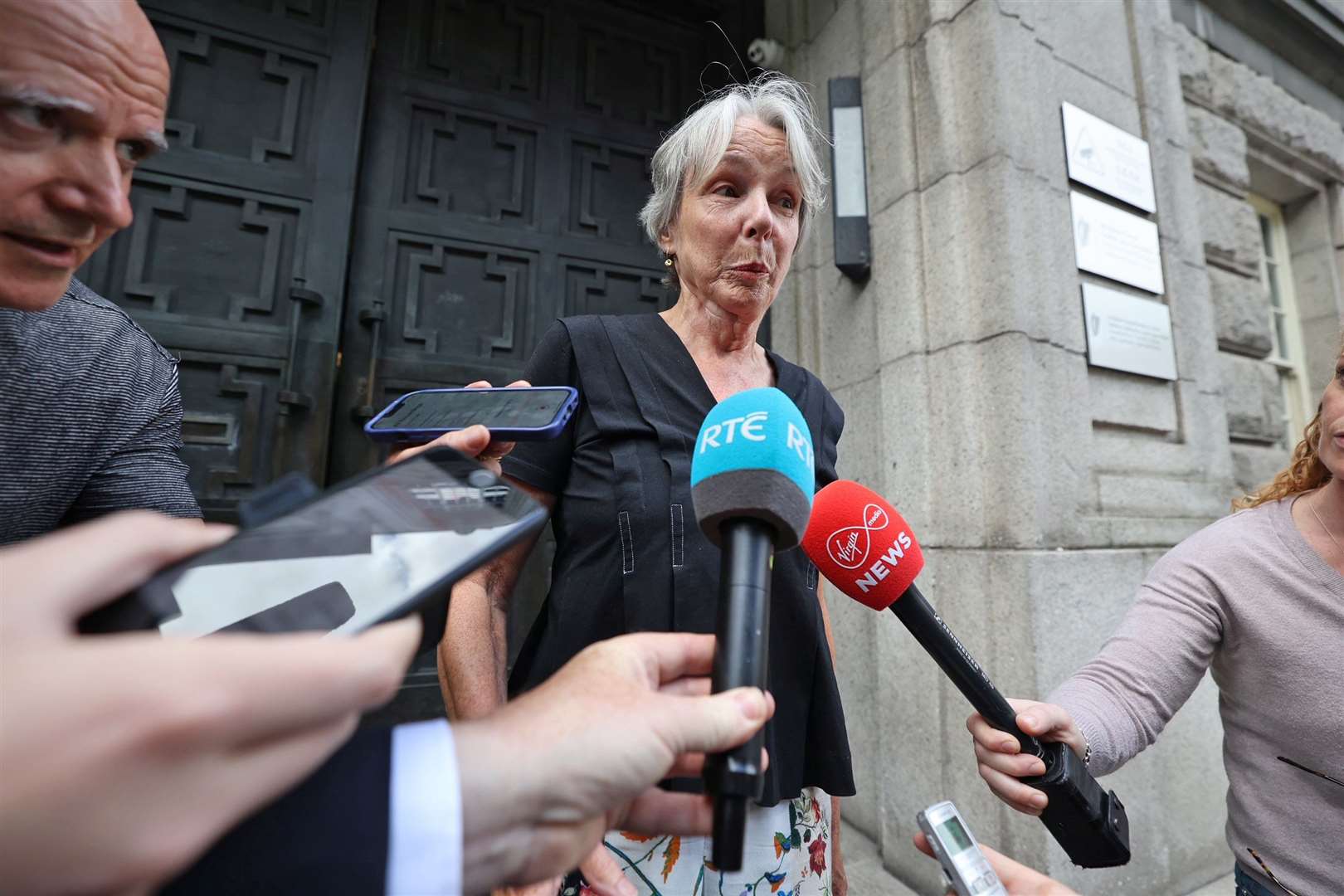 RTE board chairwoman Siun Ni Raghallaigh met the media minister (Nick Bradshaw/PA)