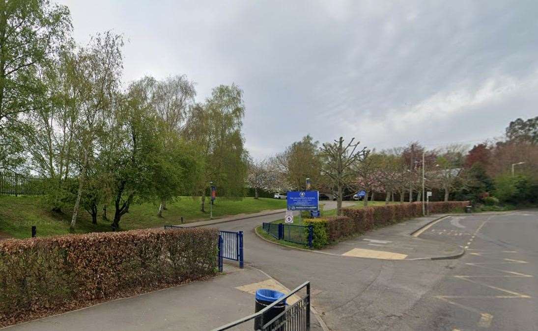 An indecent image of a child was shared on social media to students at The Archbishop's School in Canterbury. Picture: Google