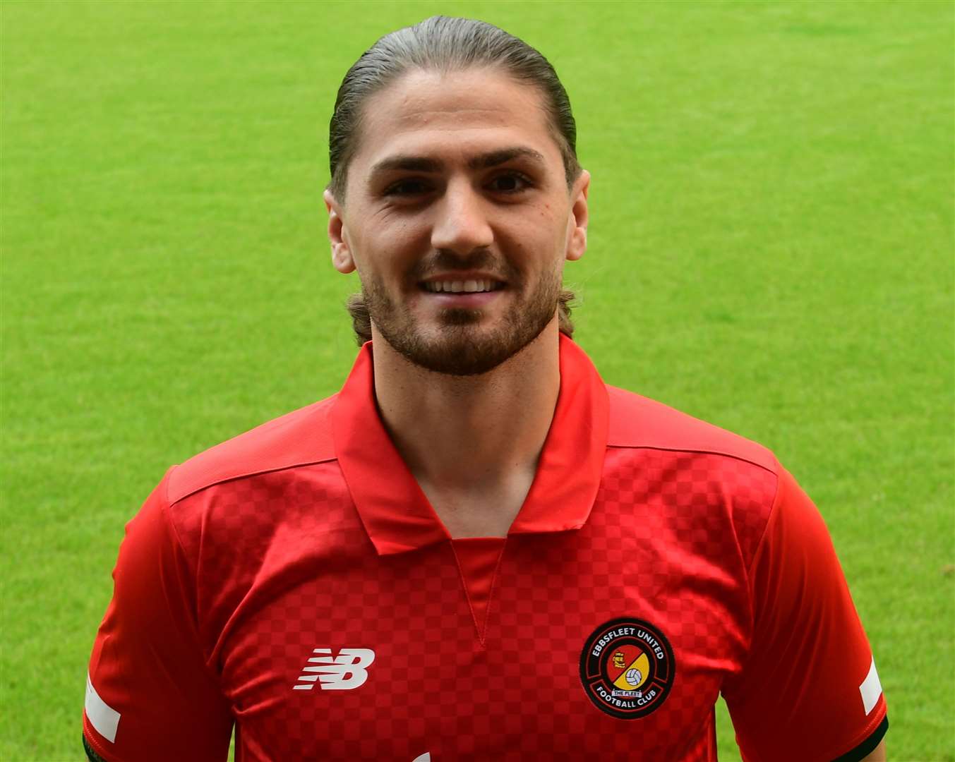 Ebbsfleet's Kreshnic Krasniqi Picture: EUFC