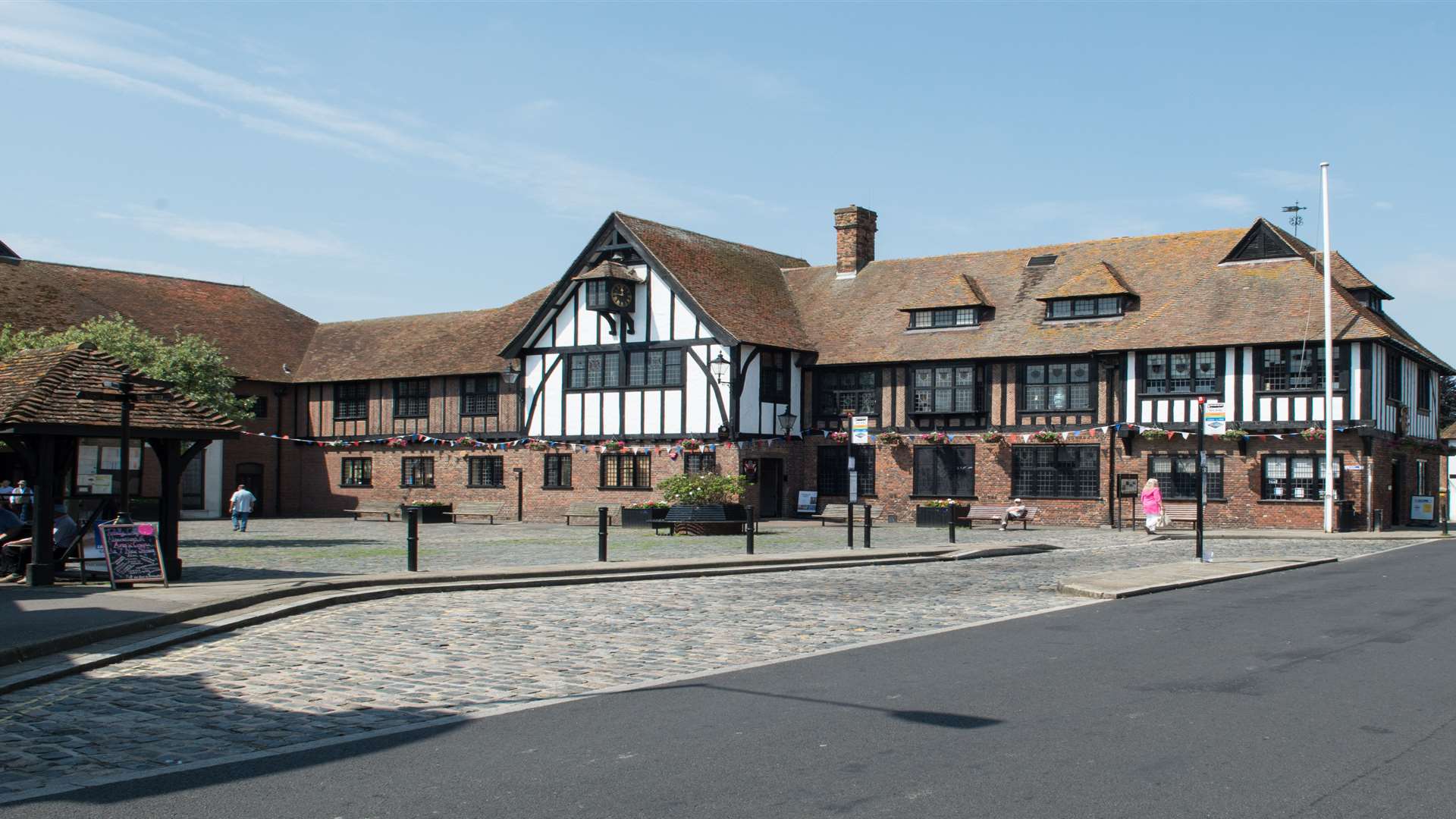 The Guildhall in Sandwich is where the town council meets once a month